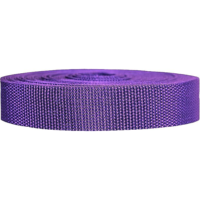 1.5" Poly Webbing - Purple Notions Brooklyn Craft Company