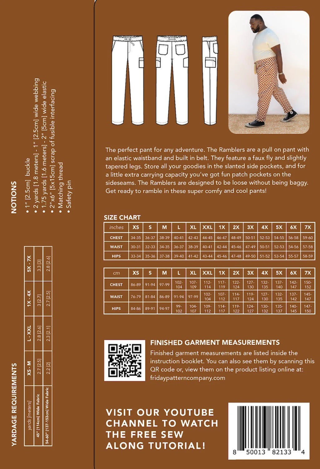 Rambler Pant Pattern