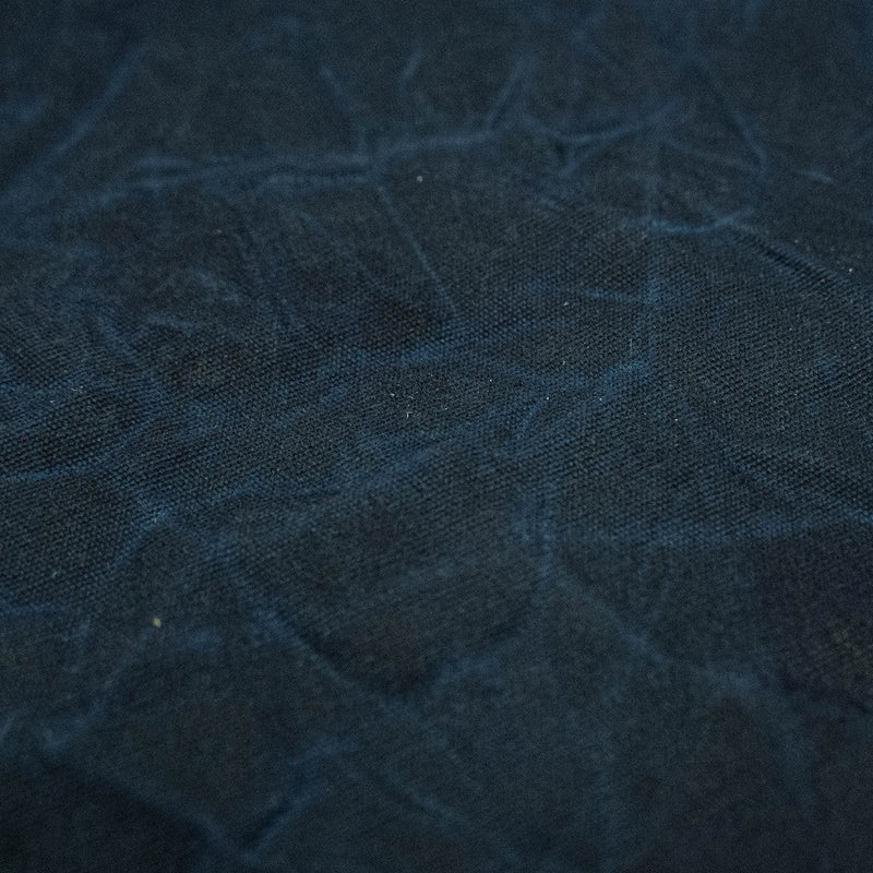 Waxed Army Duck Canvas- Sailor Blue Fabric Carr Textiles