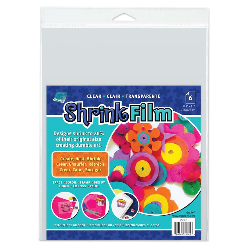 Shrink Film - Clear Kids Crafts Grafix