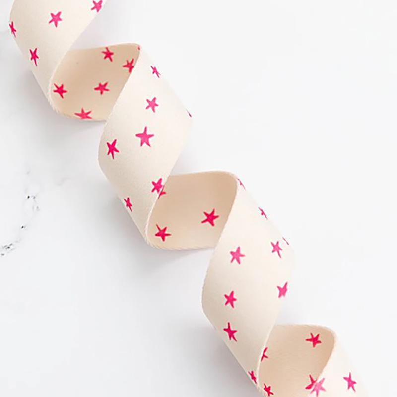 1.5" Starry Webbing - Pink Notions Moda Fabrics