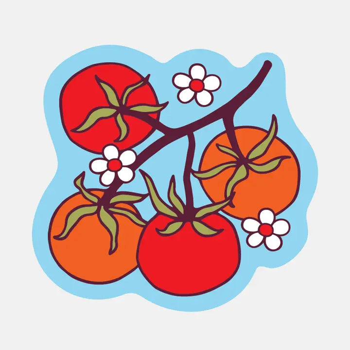 Tomato bunch sticker