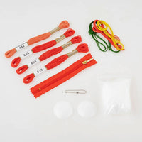 Tiny Pouch Crocheted Tomato Kit