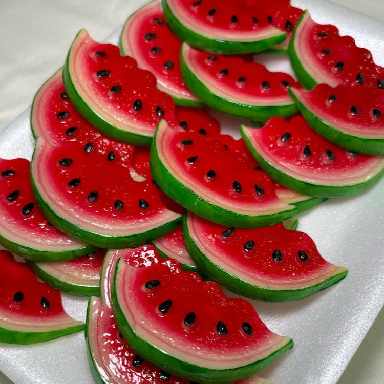 sliced watermelon magnet