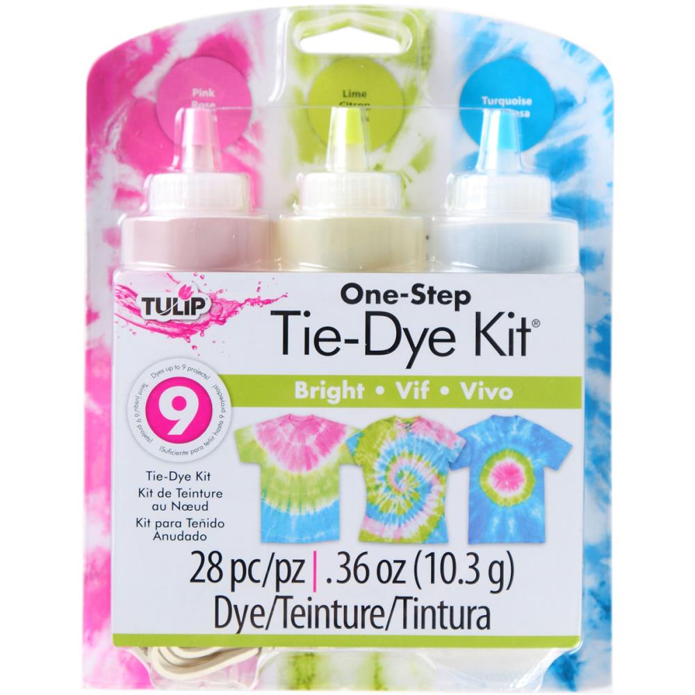 3-Color Tie Dye Kit - Bright Dye Tulip