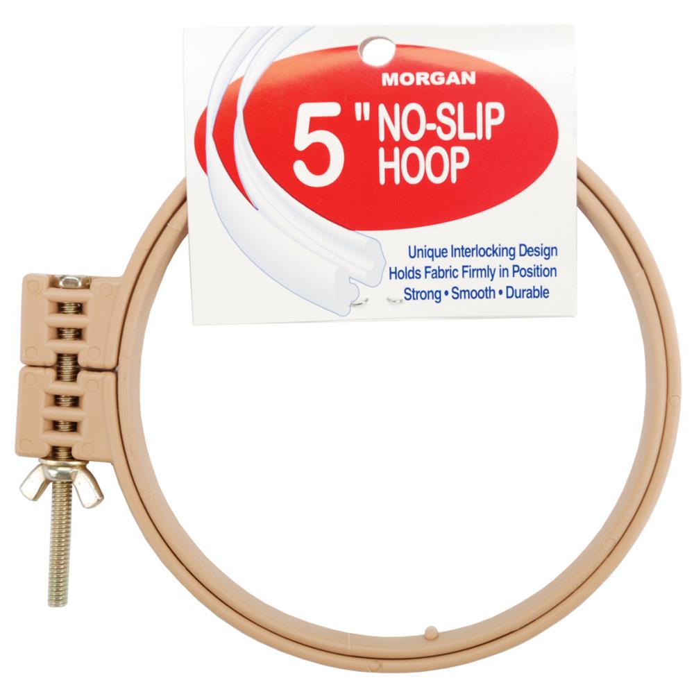 Plastic No-Slip Quilting Hoops Needlework Morgan 5"