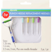 Adjustable Punch Needle Replacement Needles Needlework Boye