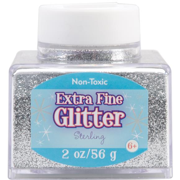 Fine Glitter Jar Sulyn Industries Silver