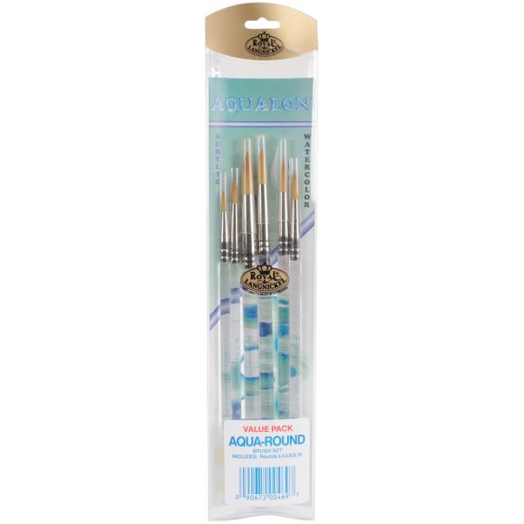 Watercolor Round Brush Set Art Royal Brush