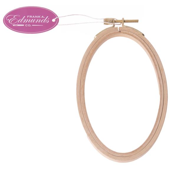 4x6" Oval Embroidery Hoop Brooklyn Craft Company