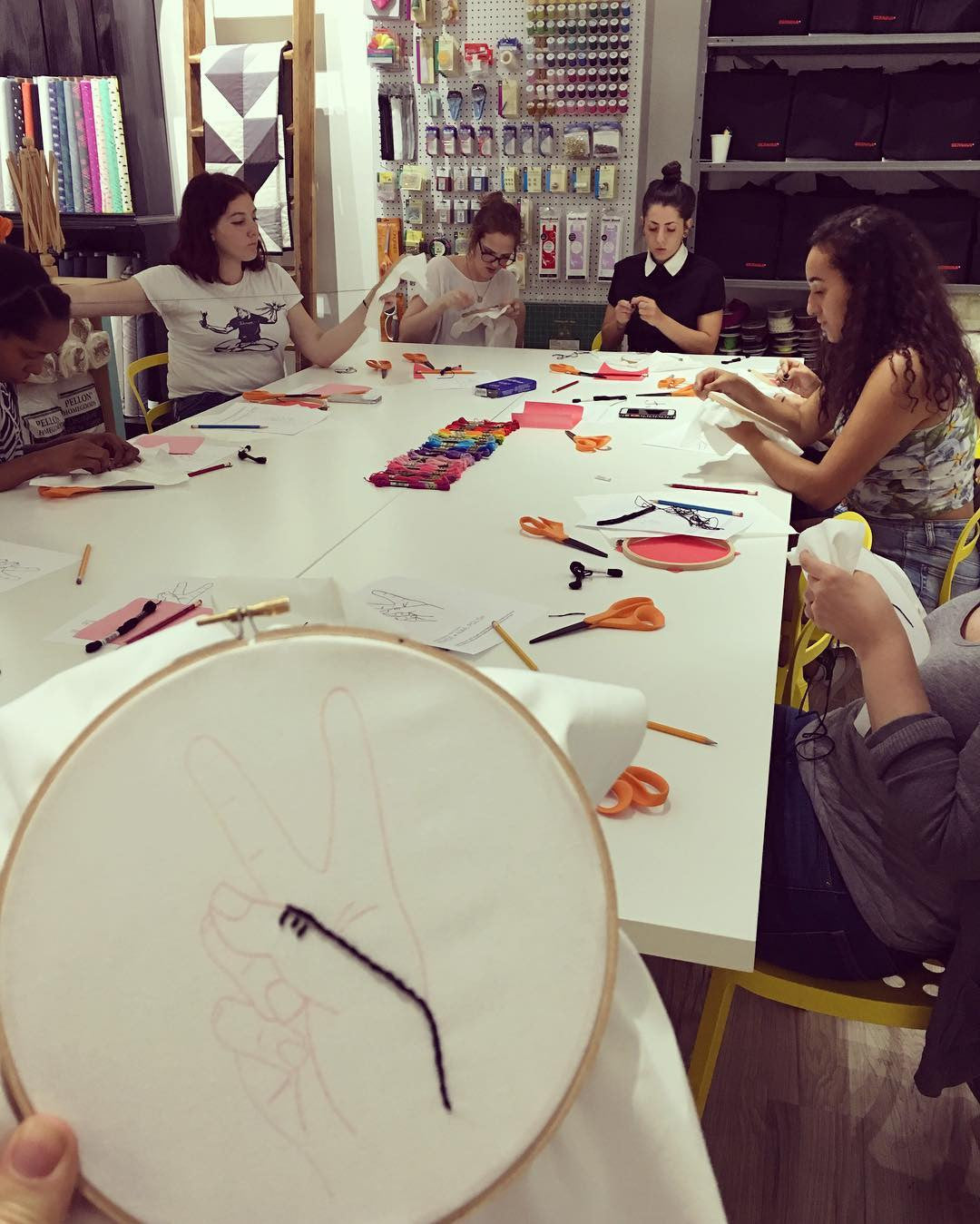 Beginner Embroidery Workshop Brooklyn Craft Company