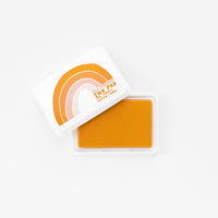 All Purpose Stamp Ink Pad Paper Yellow Owl Workshop Orange