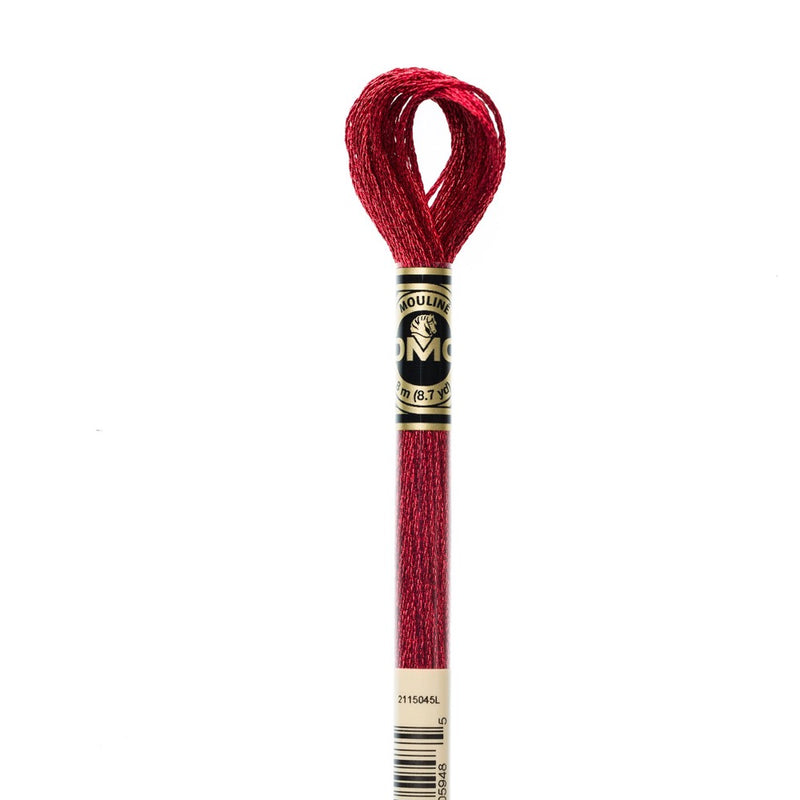 Metallic Embroidery Floss - E321 Needlework DMC