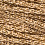 Metallic Embroidery Floss - E436 Needlework DMC