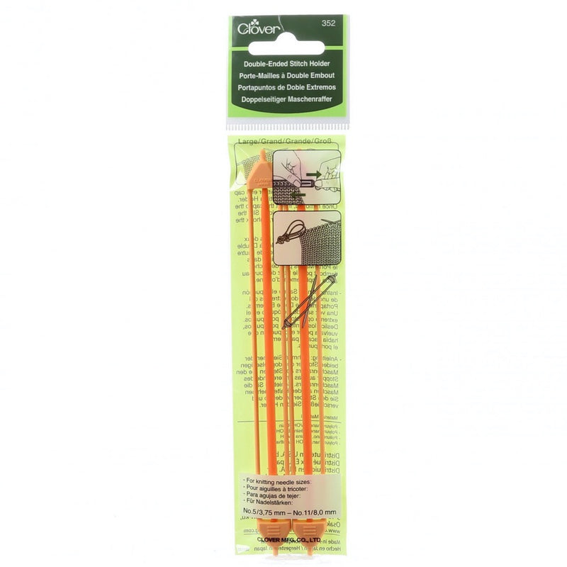 Large Double-Ended Stitch Holder Tools Clover