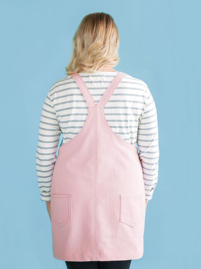 Sew a Cleo Overalls Dress Past Workshop Brooklyn Craft Company