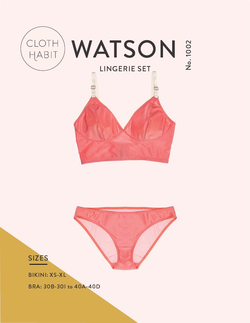 VIRTUAL WORKSHOP: Sew a Watson Bra Past Workshop Brooklyn Craft Company