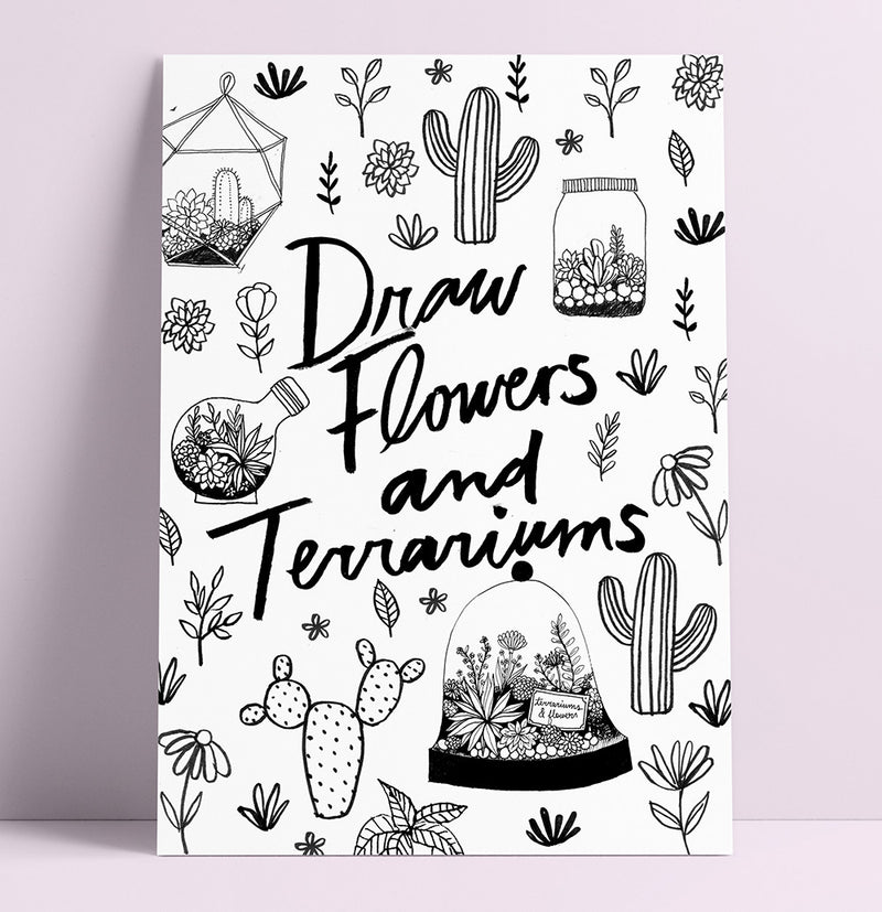 Draw Flowers + Terrariums Workshop Past Workshop Brooklyn Craft Company