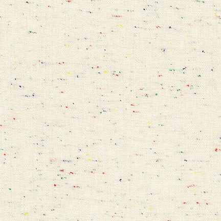 Essex Speckle Y/D by Robert Kaufman in Cream Fabric Robert Kaufman
