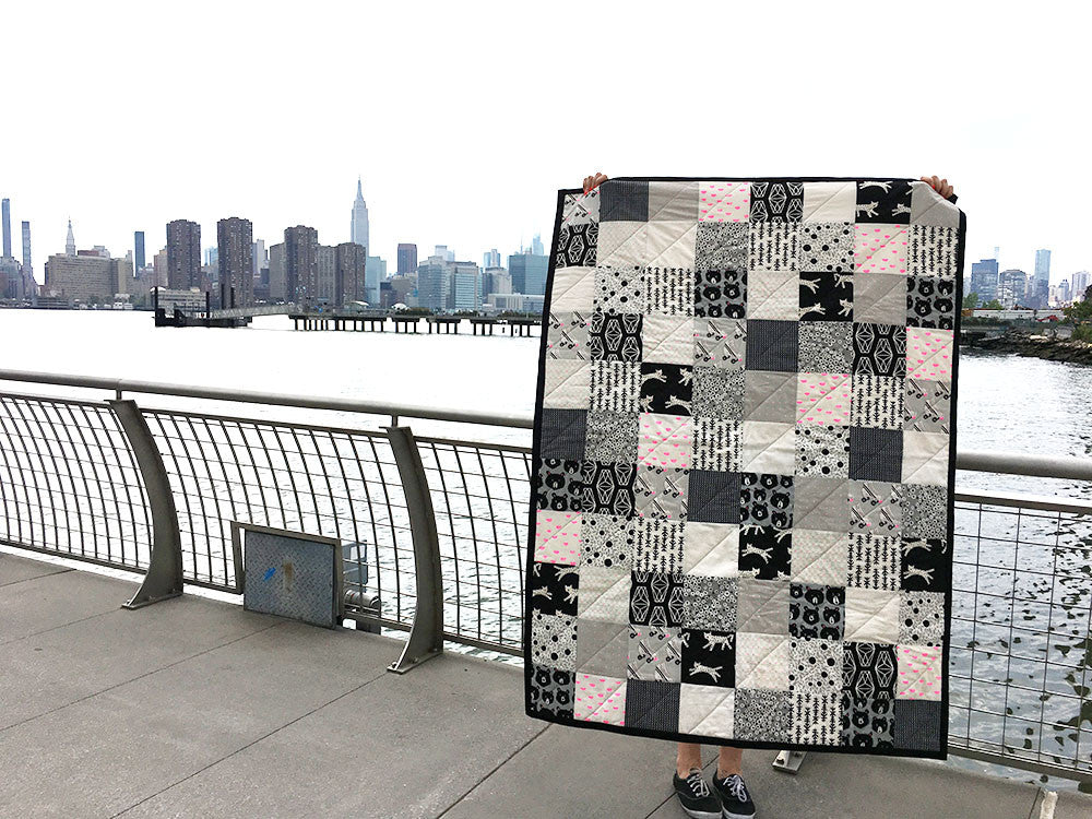 black white quilt blog photos Brooklyn Craft Company