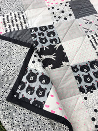 black white quilt blog photos Brooklyn Craft Company