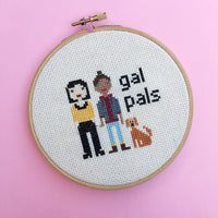 Cross Stitch Portraits Workshop Brooklyn Craft Company