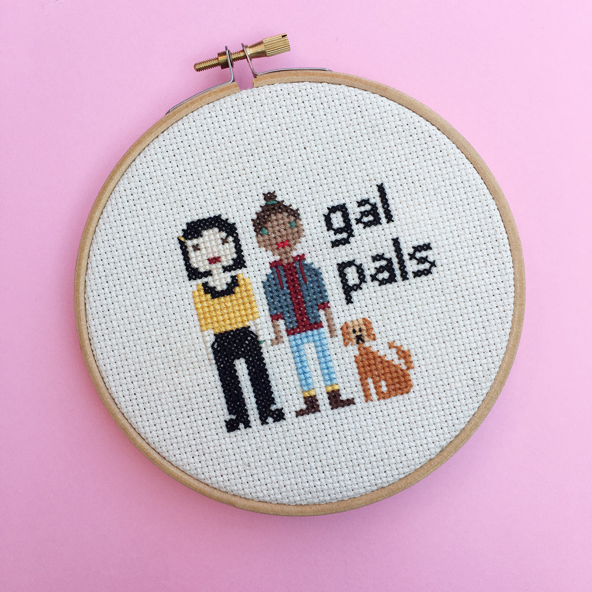 Cross Stitch Portraits Workshop Brooklyn Craft Company