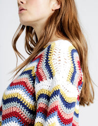 Malibu Sweater Crochet Pattern Pattern Wool and the Gang