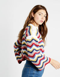 Malibu Sweater Crochet Pattern Pattern Wool and the Gang