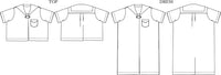 Mary White Dress Pattern Pattern Merchant & Mills