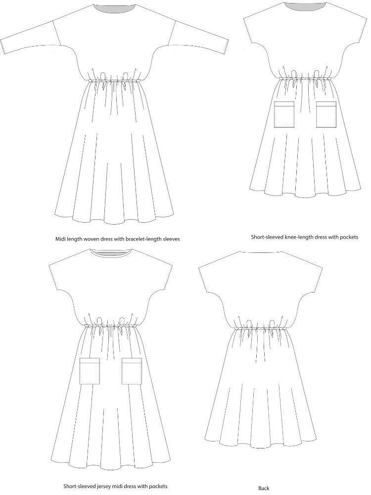 VIRTUAL WORKSHOP: Sew a Lotta Dress Past Workshop Brooklyn Craft Company