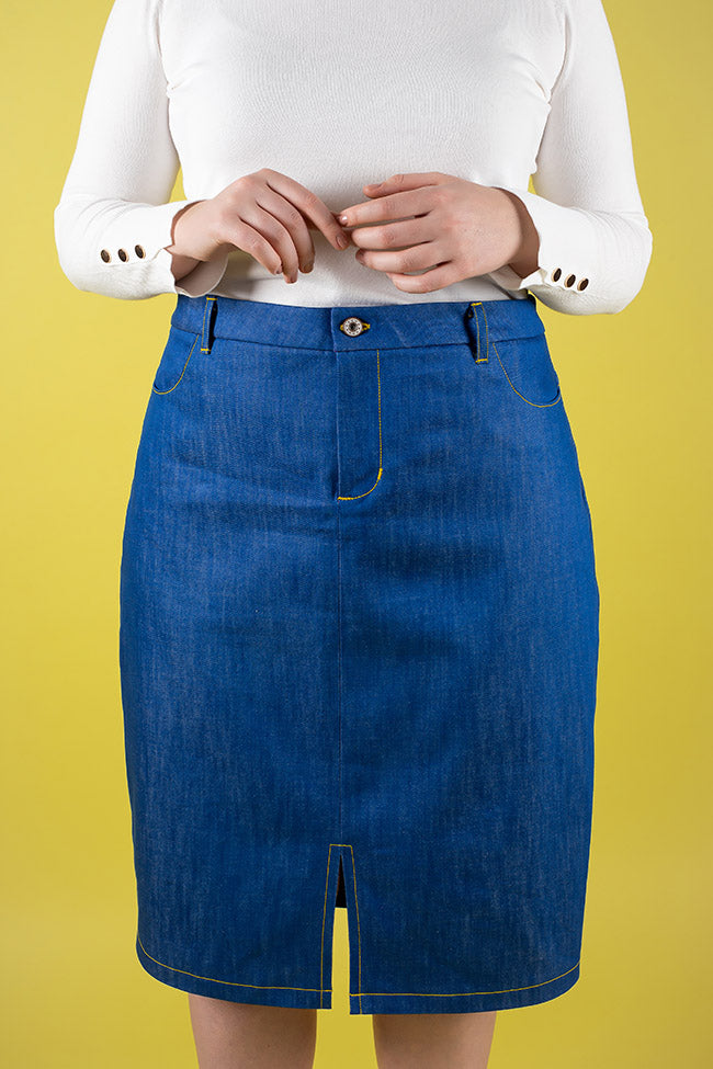 Sew a Denim Skirt Past Workshop Brooklyn Craft Company