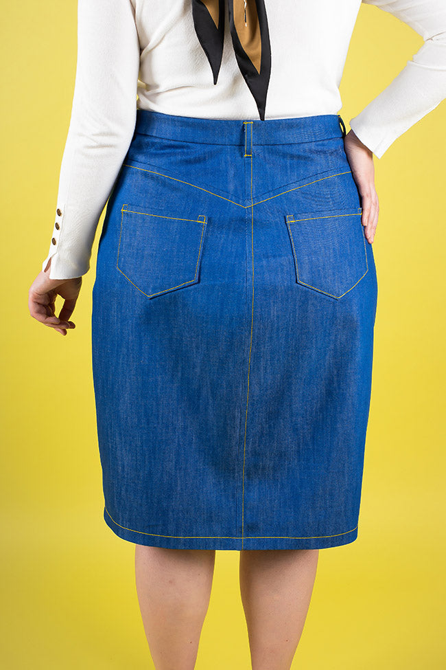 Sew a Denim Skirt Past Workshop Brooklyn Craft Company