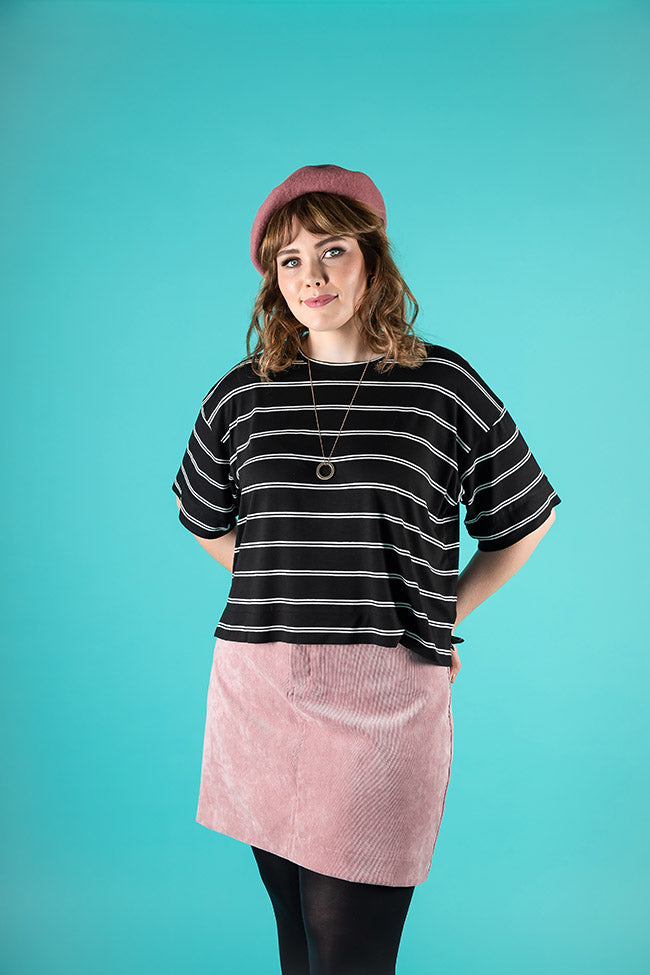 Sew Stretchy Knits: Nora Top Past Workshop Brooklyn Craft Company