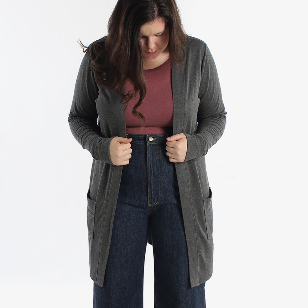 VIRTUAL WORKSHOP: Sew a Blackwood Cardigan Past Workshop Brooklyn Craft Company