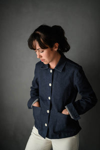 VIRTUAL 7-WEEK SEWING COURSE: Ottoline Jacket Past Workshop Brooklyn Craft Company