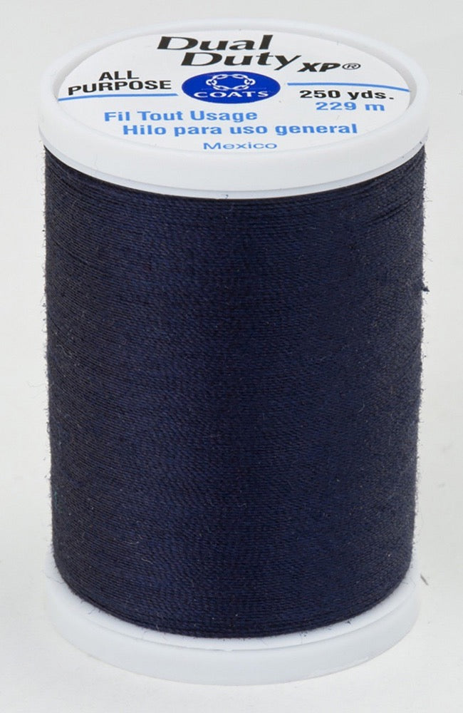 Dual Duty XP All Purpose Thread #4900 Navy Thread Coats & Clark