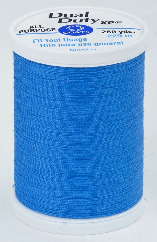 Dual Duty XP All Purpose Thread #5160 Radiant Blue Thread Coats & Clark