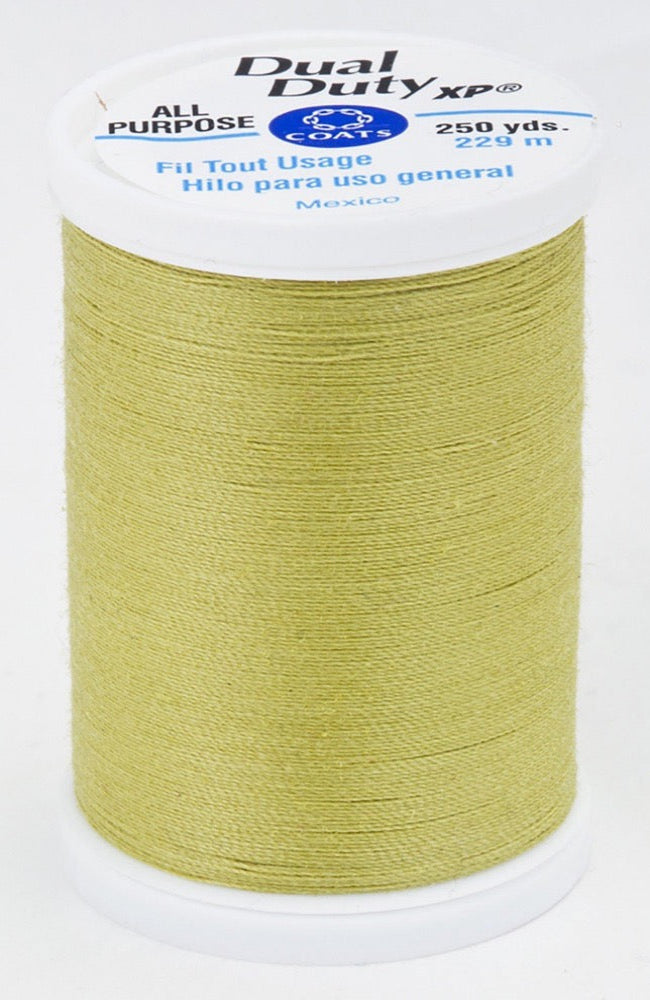 Dual Duty XP All Purpose Thread #6320 Light Olive Thread Coats & Clark
