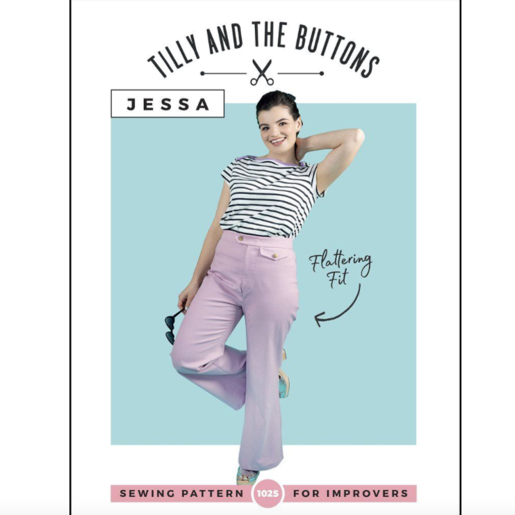 Jessa Trousers and Shorts Pattern Pattern Tilly and the Buttons