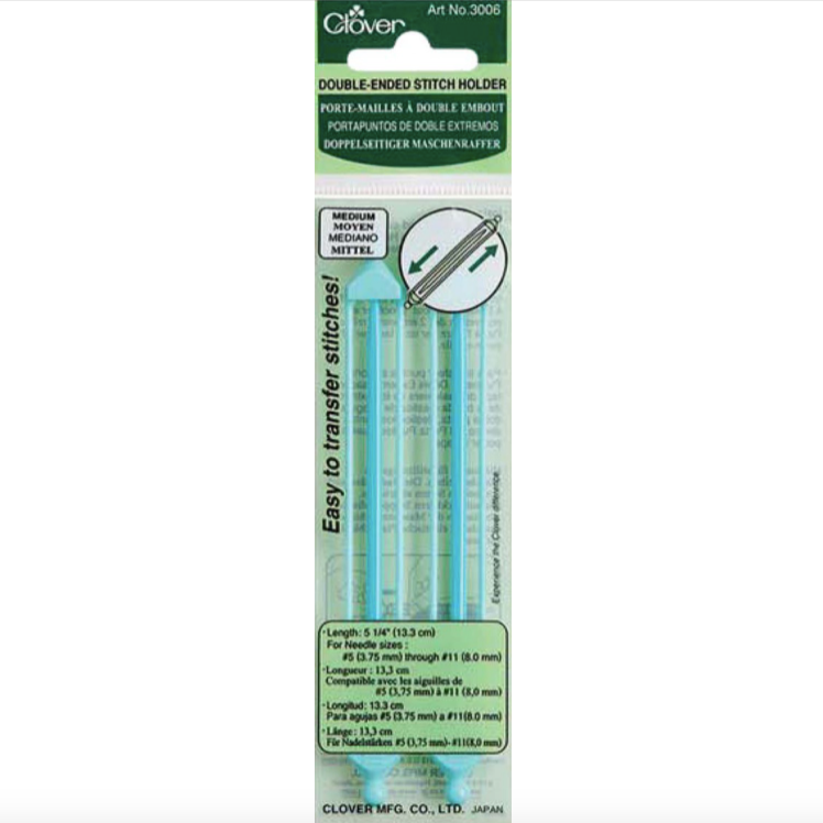 Medium Double-Ended Stitch Holder Tools Clover