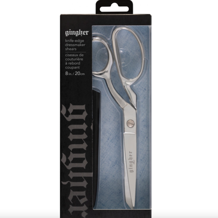 Gingher 8" Knife Edge Dressmaker Shears Notions Gingher