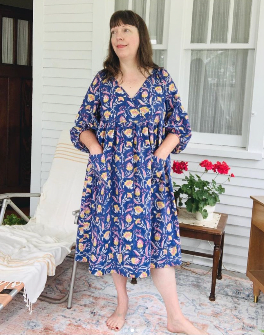 VIRTUAL WORKSHOP: Sew a McCall's M7969 Dress Past Workshop Brooklyn Craft Company
