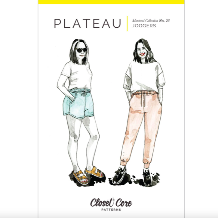 Plateau Joggers Pattern Pattern Closet Core Patterns