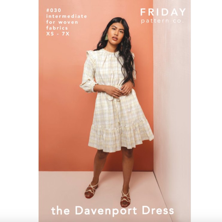Davenport Dress Pattern Pattern Friday Pattern Company