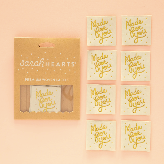 Made for You Label Sarah Hearts