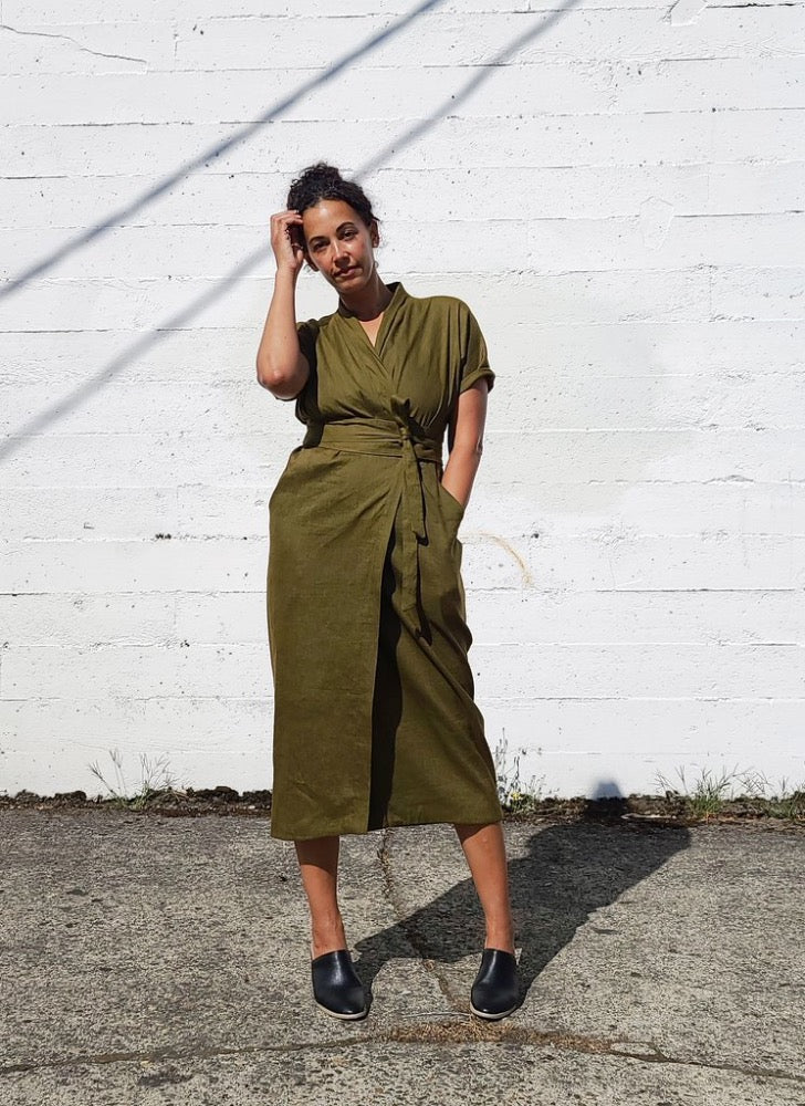 Wildwood Wrap Dress Pattern (Sizes 00 - 22) Pattern Sew House Seven