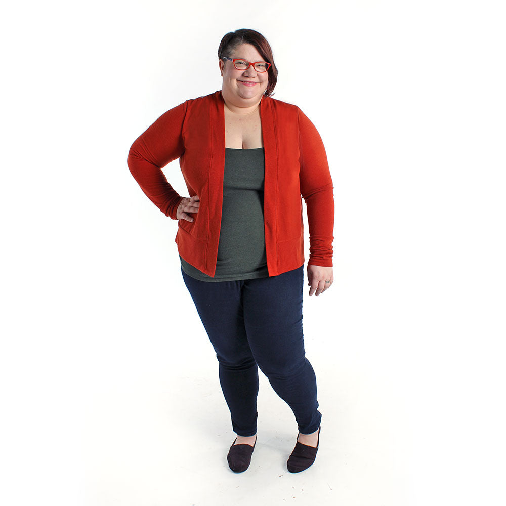 VIRTUAL WORKSHOP: Sew a Blackwood Cardigan Past Workshop Brooklyn Craft Company