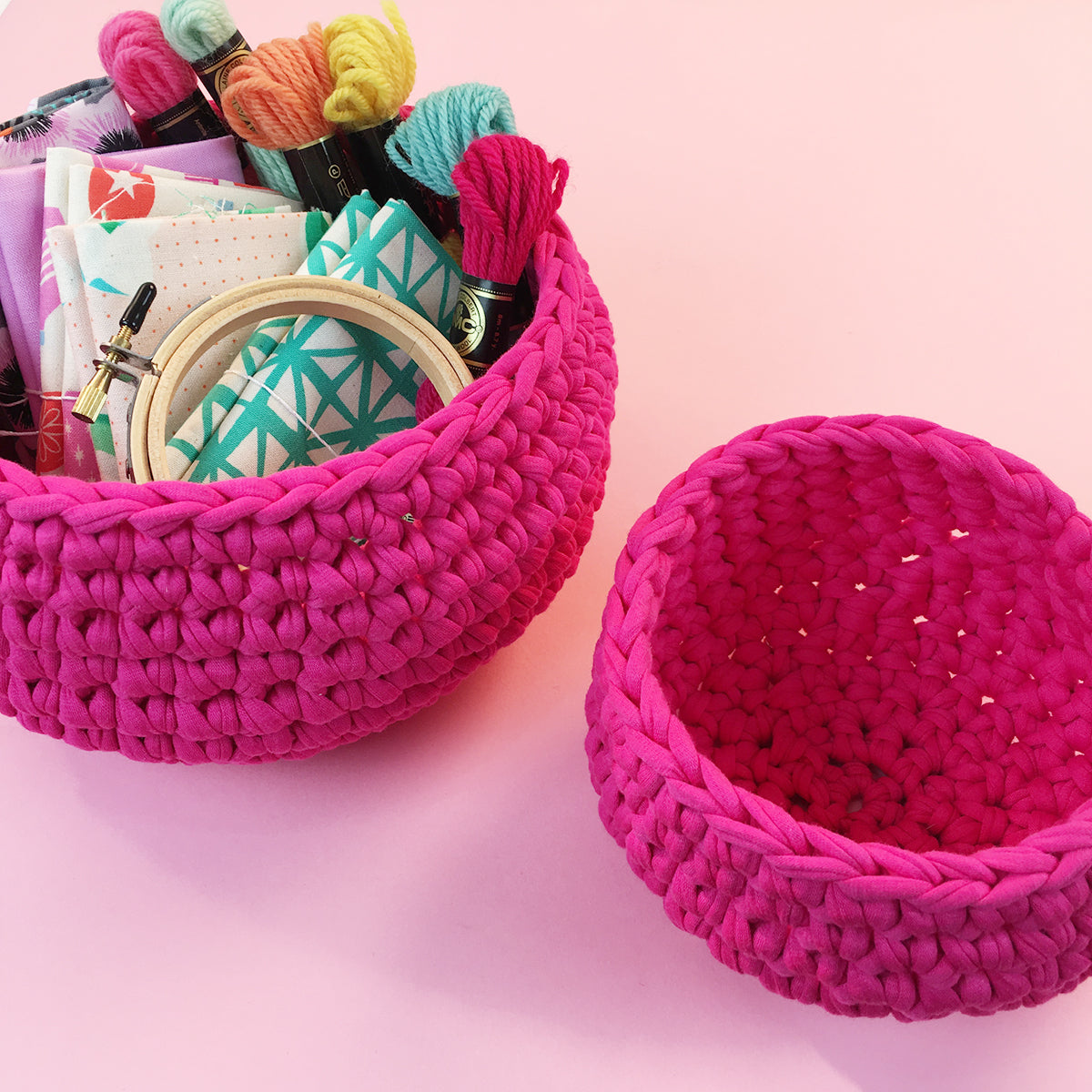 Crochet 101: Nesting Bowls Past Workshop Brooklyn Craft Company