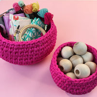 Crochet 101: Nesting Bowls Past Workshop Brooklyn Craft Company